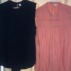 2 OLD NAVY EMBELLISHED TOPS